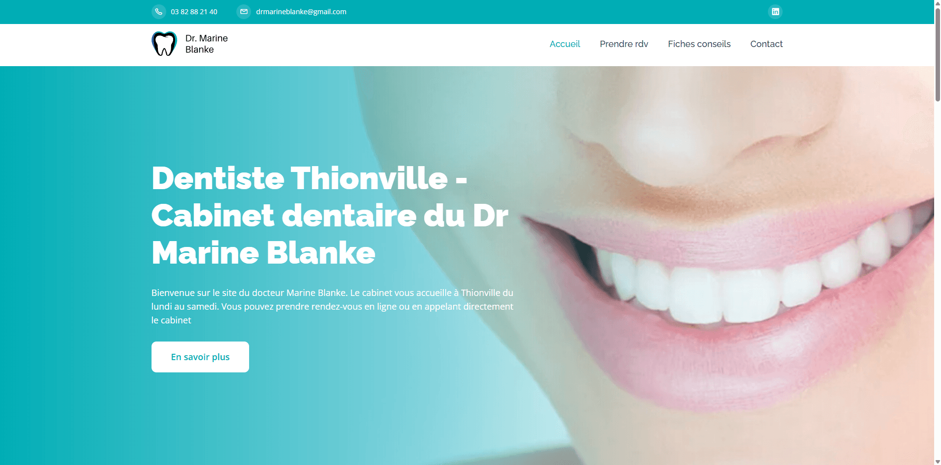 Site web Dr. Blanke Marine